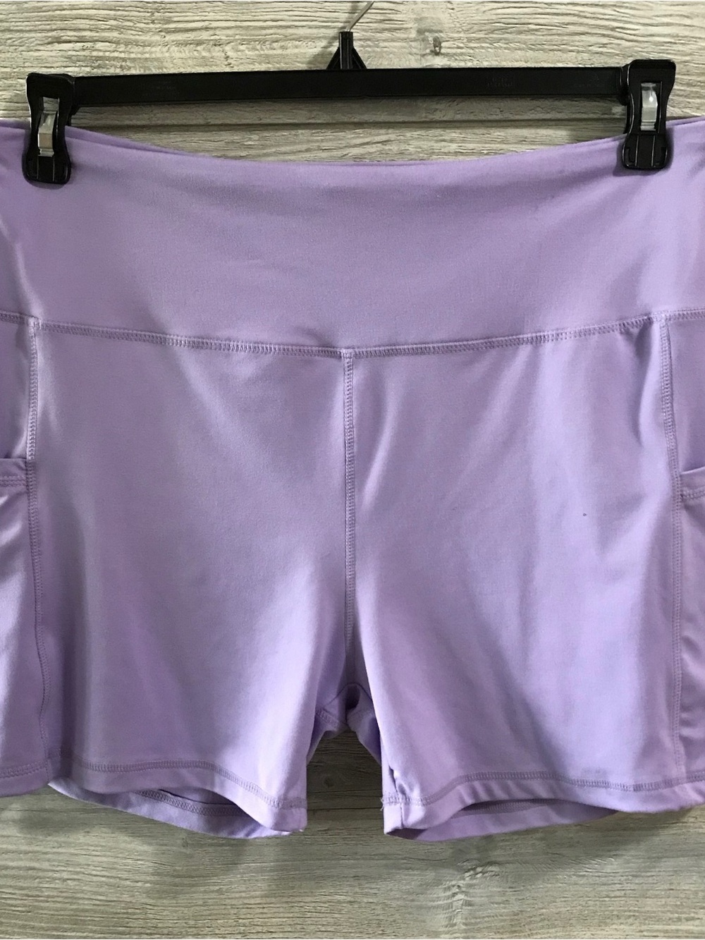 Women's Lavender Active Shorts